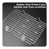 40PCS Premium Sink Grid Plastic Feet, Heavy-Duty Kitchen Wire Rack