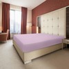 Utopia Bedding Fitted Sheet Double, Lavender - Deep Pocket 14