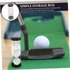 Parliky 4pcs Golf Ball Storage Tube Golfs Display Case Compact
