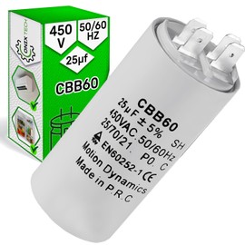 Starting Capacitor CBB60 450V 25µf Capacitor ONIX TECH