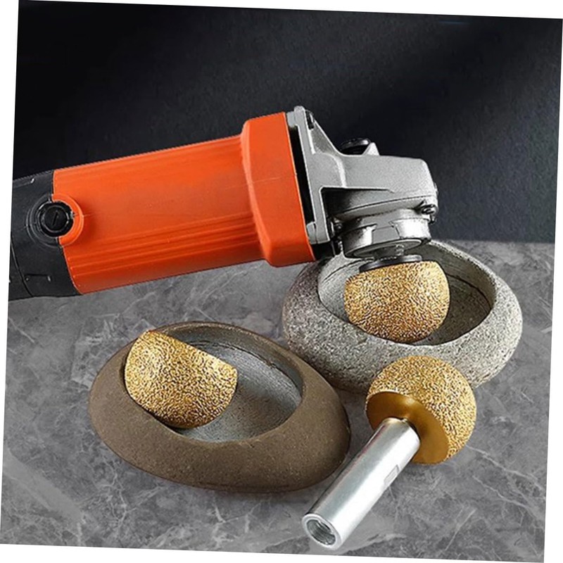 Kisangel Diamond Rotary Burr for DIY Planter Crafts Engraving Polishing