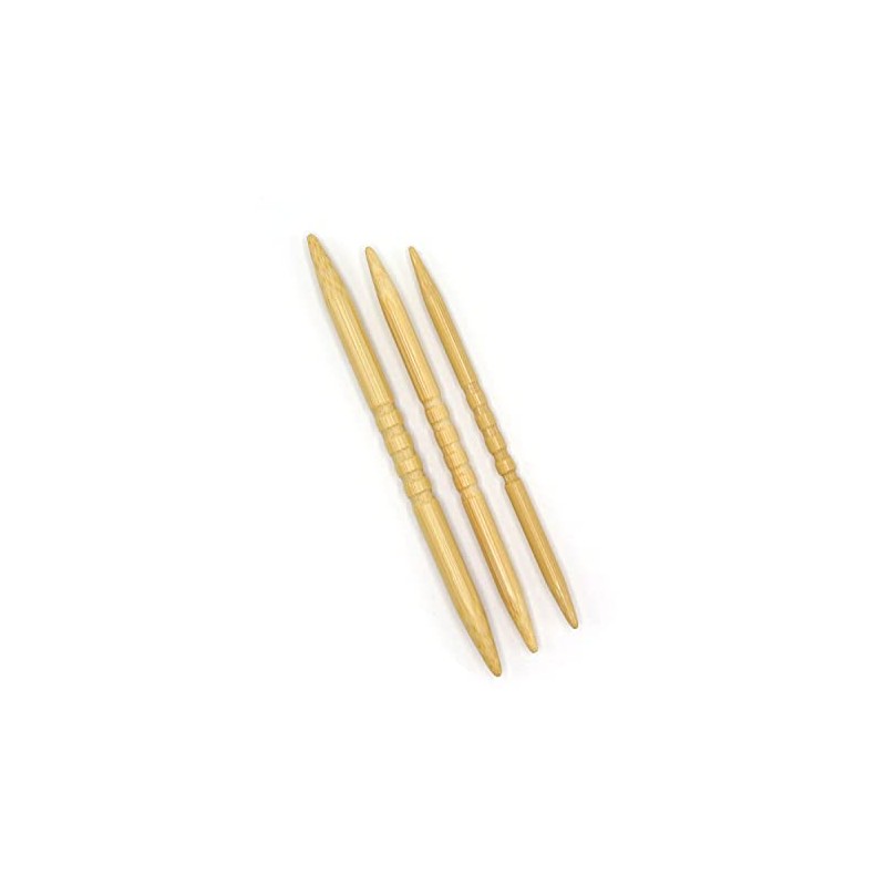 Seeknit Natural 3 Bamboo Jump Needles with Grooves