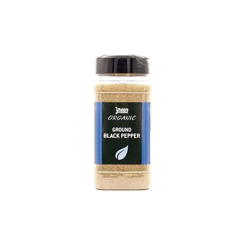 Organic Ground Black Pepper Ground | 280g | Certified Organic