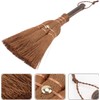 Small Metal Dust Pan and Brush for Fireplace, Garage, Shop,