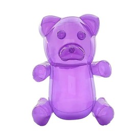HUGE Inflatable Gummy Bears Inflates Assorted Colors (about 24 Inches Tall) Pool Toy for Kids, Candy Land Birthday Party Theme Decoration Party Favor (Purple - (1 Piece))