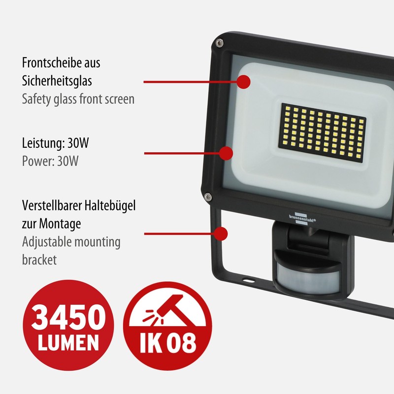 Brennenstuhl Jaro 4060 P LED Spotlight for Outdoor Use IP65
