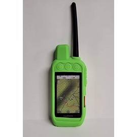Silicone Protective Case for Garmin Alpha 200i (Green)