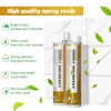 NADAMOO Epoxy Grout Bright Porcelain White, Dual Tubes Waterproof Tile