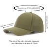 VOBOOM Men Quick Dry Baseball Cap Laser Cut Mesh Ball