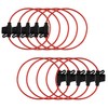 TmallTech 10pcs Inline 16 AWG Blade ATM Mini Fuse Holder