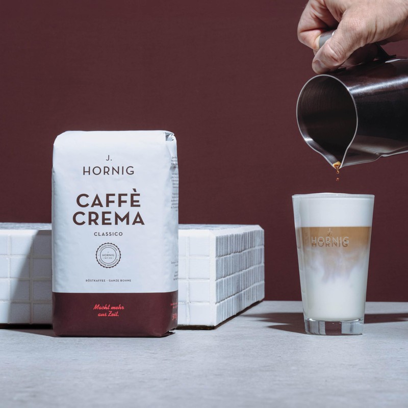 J. Hornig Caffè Crema Espresso Beans, Caffè Crema Classico, Strong