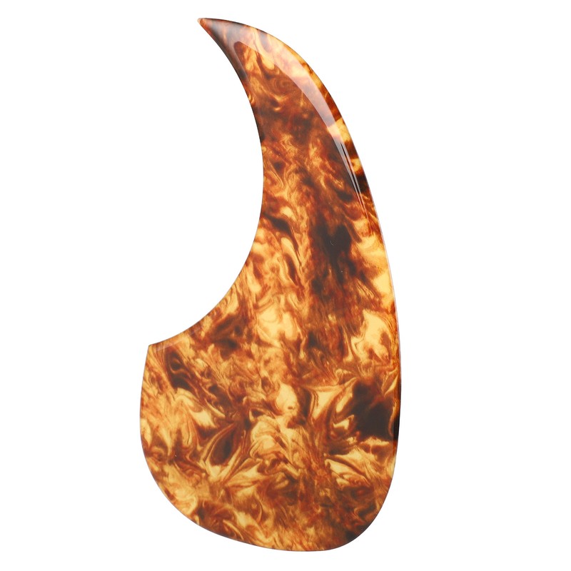 Guitar Pickguard PVC Decorative Self Adhesive Comma Shape Acoustic Guitar