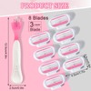 Pack of 8 Replacement Blades, Women's Razor, Razor Blades for