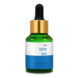 Revive Blue Fragrance Oil, MitFlor Single Scented Oil, Large Size Premium Grade Fragrance Oil for Soap & Candle Making, Aromatherapy Oil, Men & Ocean Scent for Home Fragrance, 30ml