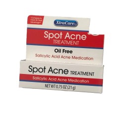 On XtraCare Spot On ACNE Treatment Oil Free Cream Ointment 0.75 oz. Cut Price