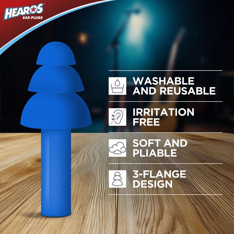 Hearos Multi-Purpose Series Ear Plugs, 4 Count