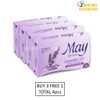 May Bar Soap 75g x 4pcs White Radiance Milk Luxury
