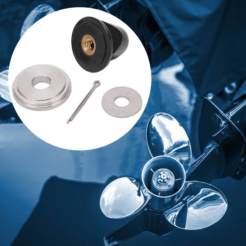 4‑6 Horsepower Outboard Motor Engine Propeller Nut Bushing Washer Hardware