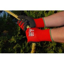 Ruvigrab - Latex Work Gloves | Non-Slip Gloves | Gardening Gloves | Gloves for Industry, Construction, Agriculture or General Use | Work Gloves for Men and Women
