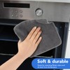 VIVOTE 6 Pack Microfiber Dual Surface Scrubbing Cloth, No Scratch