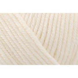 Sirdar Snuggly Cashmere Merino Silk DK Crochet Yarn, Silk Wool Cashmere Blend Double Knitting Wool for Sweaters & Jumpers - 50g Ball - Snow Queen (302) - Single (1 Ball)