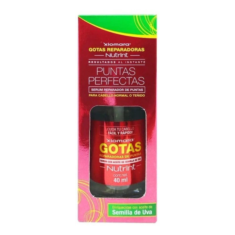 Tratamiento Capilar Xiomara Sérum Aceite de Semilla de Uva 40ml