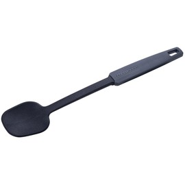 Fackelmann Cooking Spoon 2K - Heat-Resistant Kitchen Helper, Dishwasher Safe, Environmentally Friendly, Grey, 294 x 60 x 12 mm, Designed in Germany