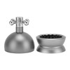 Adjustable Coffee Distributor Food Grade Metal Rotating Handle Fixed Cover