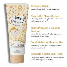 Limpiador Facial De Arroz Coreano                                                                                                                     
