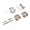 Dixiao 304 Stainless Steel Round Hidden Recessed Cup Door Lock,