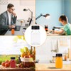 Happybase 24 Pcs Clear Juice Bottles with Lids 100ml Empty