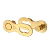 X AUTOHAUX 4 Pair 6 7 8 Speed Gold Tone