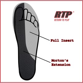 RTP RETURN TO PLAY Carbon Fiber Modified Morton's Extension Arthritic Shoe Insert 30 cm Men's Size 13 Made in the USA