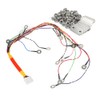 Hybrid Battery Wire Harness with Bus Bars and Nuts for
