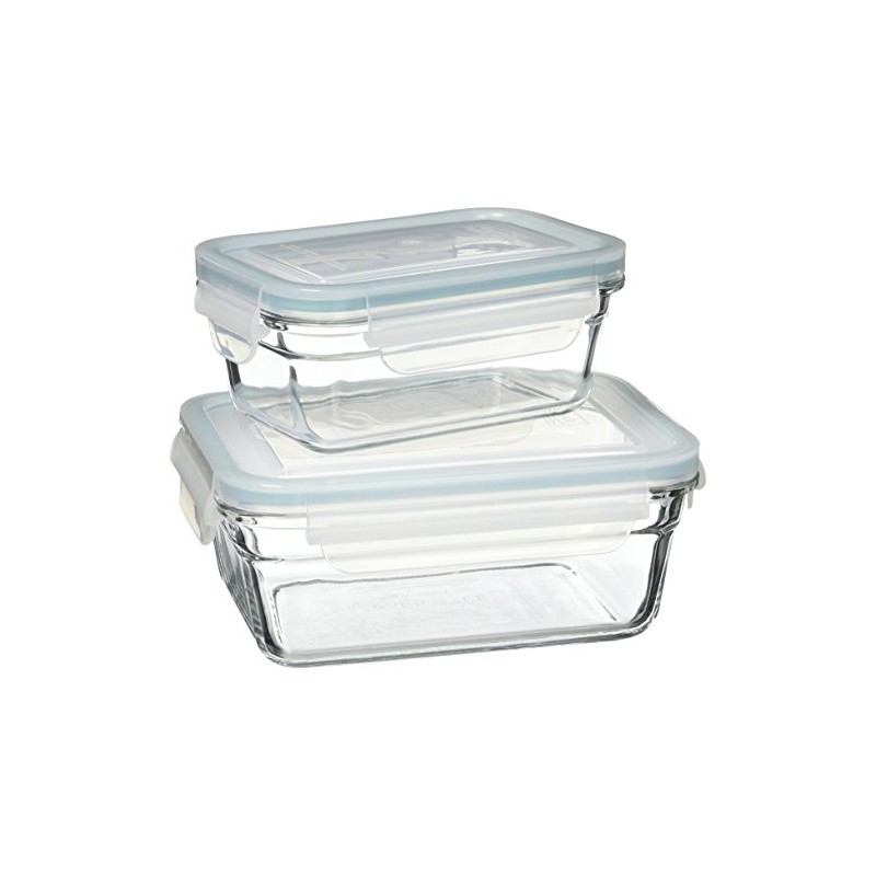Glasslock 4pc Rec't Set