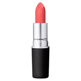 MAC Cosmetics Powder Kiss Lipstick - 928 Sheer Outrage (Grapefruit Pink) - 0.1 oz / 3 g