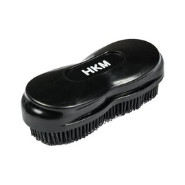HKM Miracle Bristle Horse Brush Black Piece