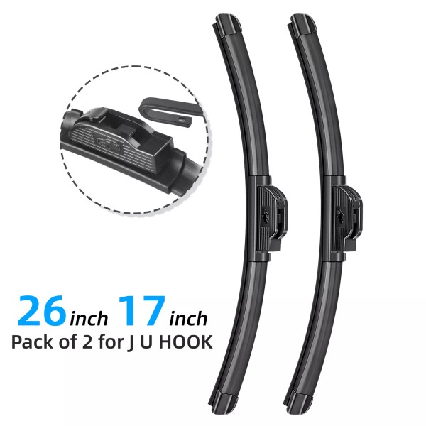 Xkorr 26"+17" Car Front Windshield Wiper Blades Fit For Subaru