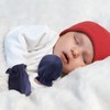 AQOKKA 6 Pairs Newborn Baby Mittens No Scratch Cotton Elastic