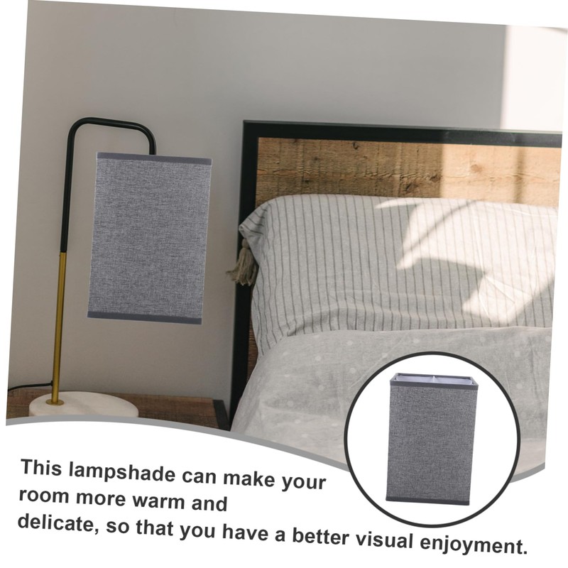 Levemolo Sturdy Linen Lampshade Easy Install Replacement for Ceiling Floor