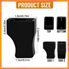 60 Pack Coffee Syrup Pump Tip Covers Black Rubber Pourer