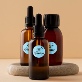 YIKIADA Blue Circle Thermal Labels Vinyl 1 Inch Self-Adhesive Round Stickers Roll Waterproof Printer Decals Name Tag for QR Code DIY Office Address 500 PCS