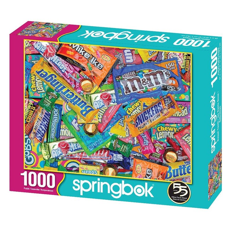 Springbok's 1000 Piece Jigsaw Puzzle Sweet Tooth - Made in
