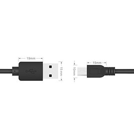 MaxLLTo™ USB Data SYNC Cable Cord for Sony Voice Recorder ICD-PX333 F ICD-PX720 ICD-AX412