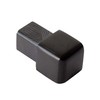 Dalsys End piece for tile rail 10 mm, square profile