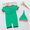 stylesilove Newborn Infant Toddler Unisex Baby Holiday Elf Short-Sleeved Costume