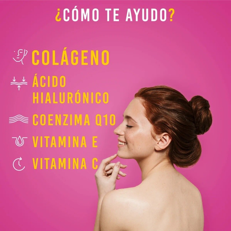 Lifeed Skin Colgeno, cido Hialurnico, Q10, Vitamina E Y C