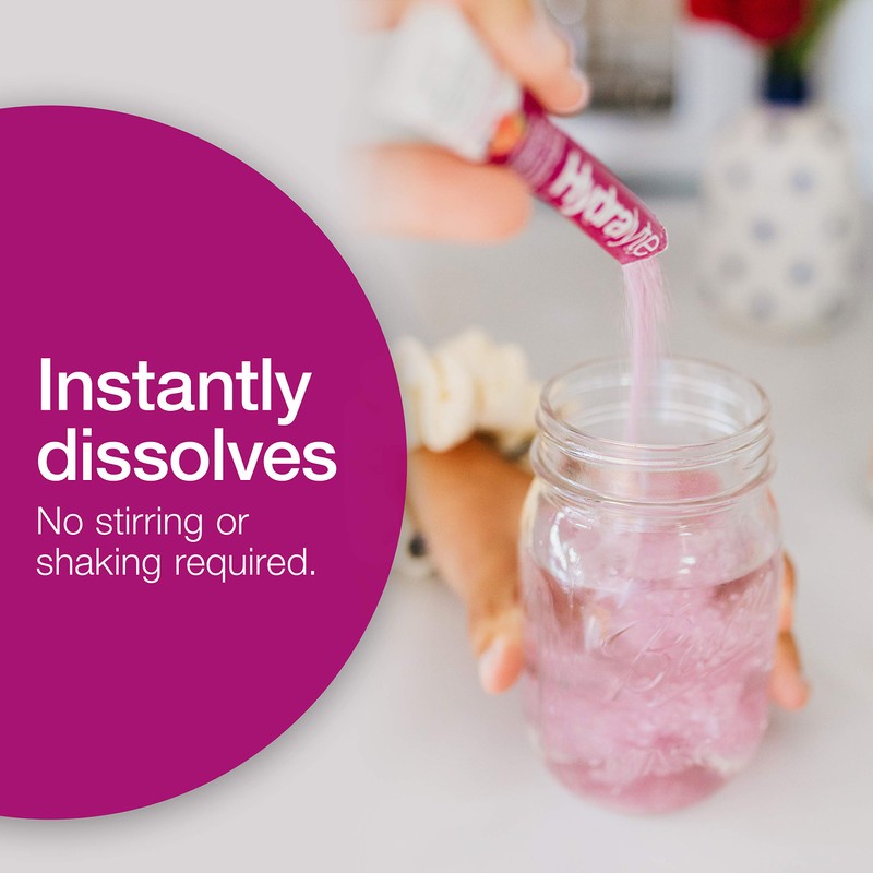 Hydralyte All Natural Electrolyte Powder (Berry, 12)…