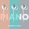 Tunai - Auriculares de piano, Azul polar
