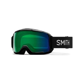 Smith GROM Unisex Ski Goggles for Children, Black, Junior Fit Medium